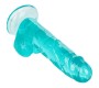 California Exotics CALEX SIZE QUEEN DILDO - BLUE 15.3 CM