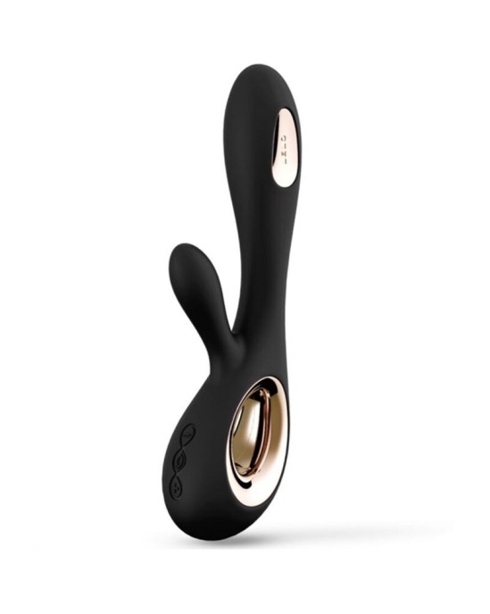 Lelo SORAYA WAVE DEEP RABBIT VIBRATOR BLACK