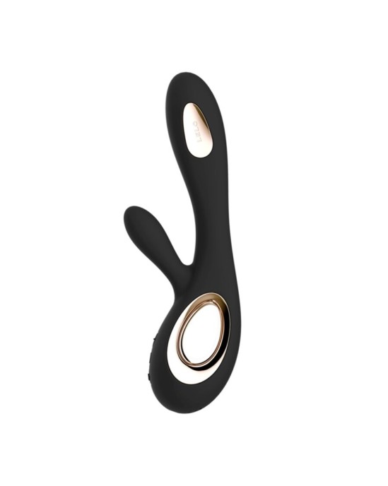 Lelo SORAYA WAVE DEEP RABBIT VIBRATOR BLACK