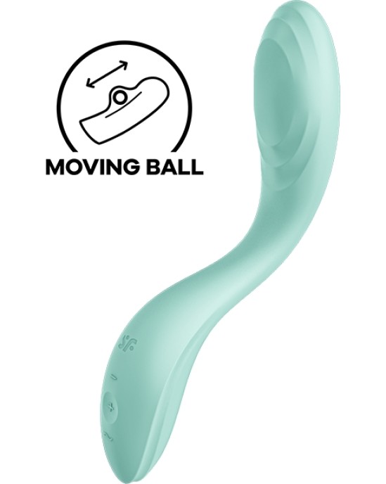 Satisfyer Vibrator SATISFYER - RRROLLING PLEASURE GSPOT VIBRATOR GREEN