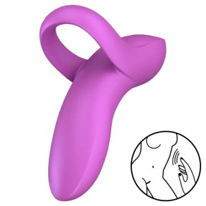 Satisfyer Vibrator SATISFYER - ВИБРАТОР ДЛЯ ПАЛЬЦЕВ BOLD LOVER, РОЗОВЫЙ