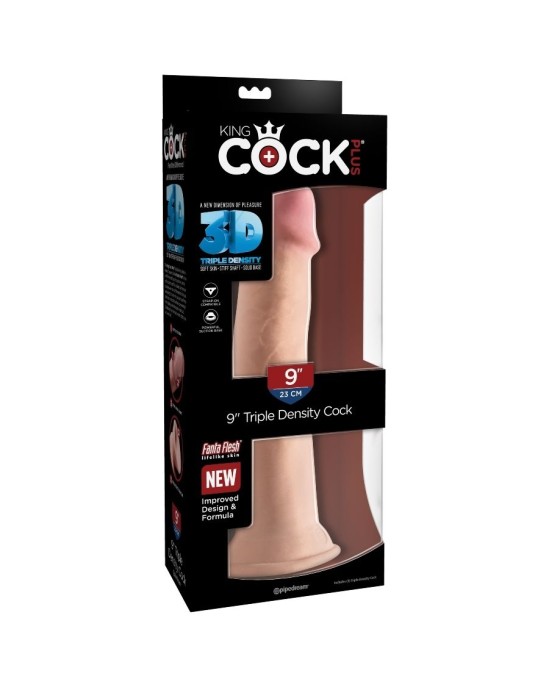 King Cock Plus KINGCOCK TRIPLE DENSITY COCK 23 CM