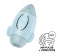 Satisfyer Mission Control Clit Sucker un Vibe Blue