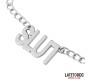 Latetobed Bdsm Line Nipple clamps with Chain - Slut