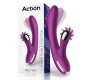 Action No. Two Finger Vibrator with Rotating Wheel