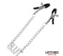 Latetobed Bdsm Line Nipple clamps with Chain - Slut