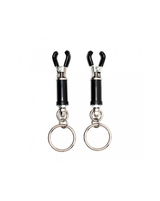 Bondage Play Nipple clamps-Adjustable