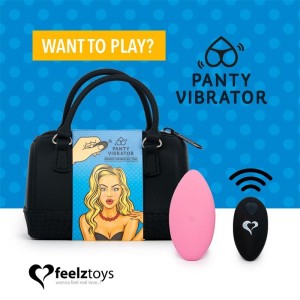 Feelztoys Biksīšu Vibe tālvadības vibrators rozā krāsā