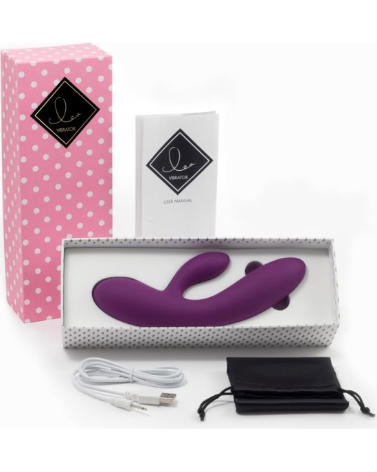 Feelztoys Lea Rabbit Vibrator Purple