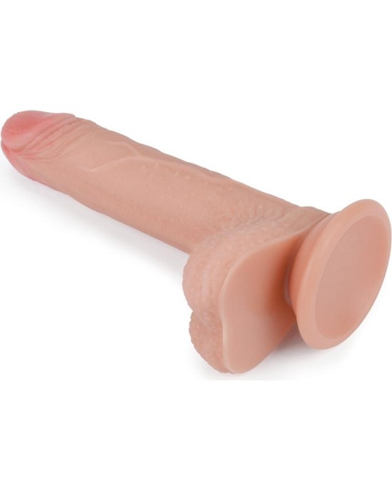 Lovetoy Dildo Nature 7 Liquid Silicone Flesh