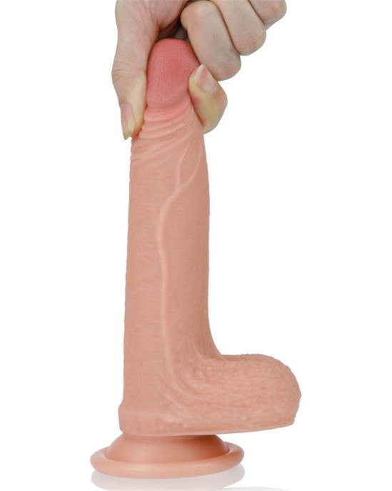 Lovetoy Dildo Nature 7 Liquid Silicone Flesh