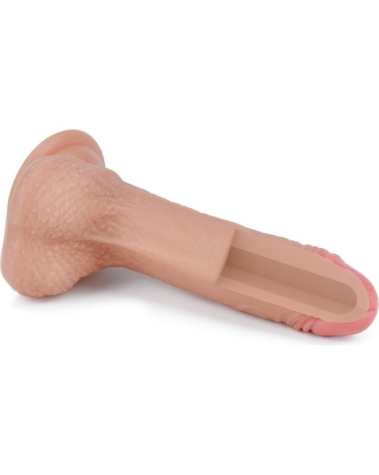 Lovetoy Dildo Nature 7 Liquid Silicone Flesh