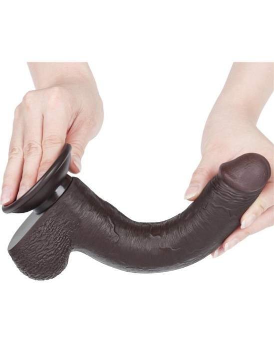 Lovetoy Bīdāmā āda divslāņu dildo 9