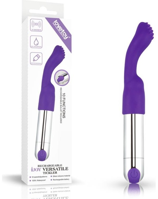 Lovetoy Stimulator IJoy Versatile Tickler USB Purple