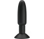 Prettylove Remote-Controlled Anal Plug with Vibration and Rotation - USB