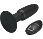 Prettylove Remote-Controlled Anal Plug with Vibration and Rotation - USB