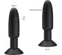 Prettylove Remote-Controlled Anal Plug with Vibration and Rotation - USB