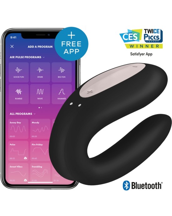 Satisfyer Connect SATISFYER DOUBLE JOY CON APP BLACK