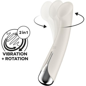 Satisfyer Spinning G-Spot 1 Vibe and Rotator Beige