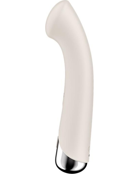 Satisfyer Spinning G-Spot 1 Vibe and Rotator Beige