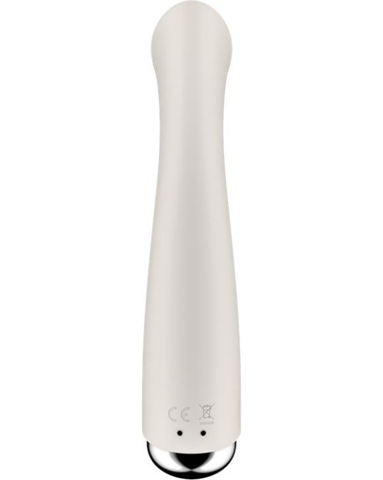 Satisfyer Spinning G-Spot 1 Vibe and Rotator Beige