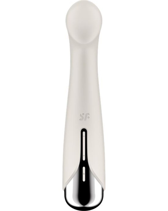 Satisfyer Spinning G-Spot 1 Vibe and Rotator Beige