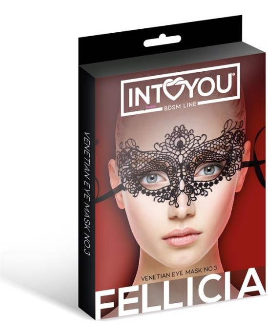Intoyou Bdsm Line Fellicia Venēcijas acu maska Nr.3