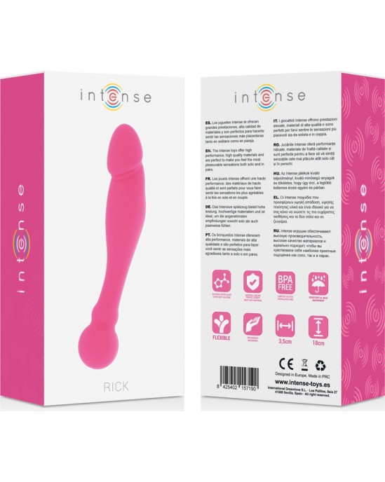 Intense Fun INTENSE - SILIKONA RICK DUAL PINK