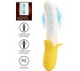 Pretty Love BANANA GEEK SUPER POWER 7 VIBRATIONS UP&DOWN SILICONE BLACK