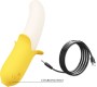 Pretty Love BANANA GEEK SUPER POWER 7 VIBRATIONS UP&DOWN SILICONE BLACK