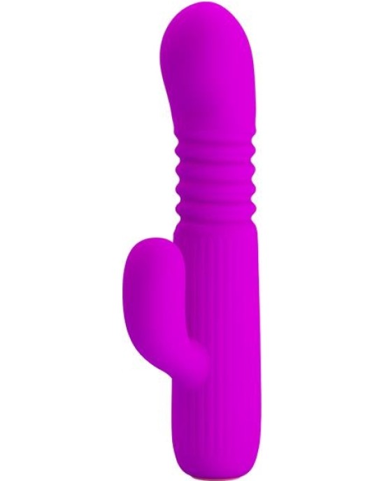 Prettylove Leopold Thrusting Vibe USB Silicone