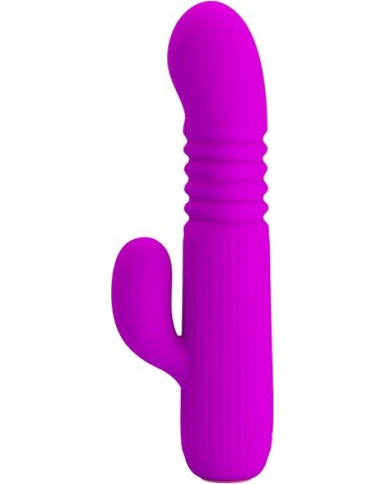 Prettylove Leopold Thrusting Vibe USB silikons