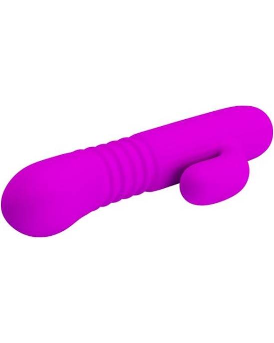 Prettylove Leopold Thrusting Vibe USB silikons