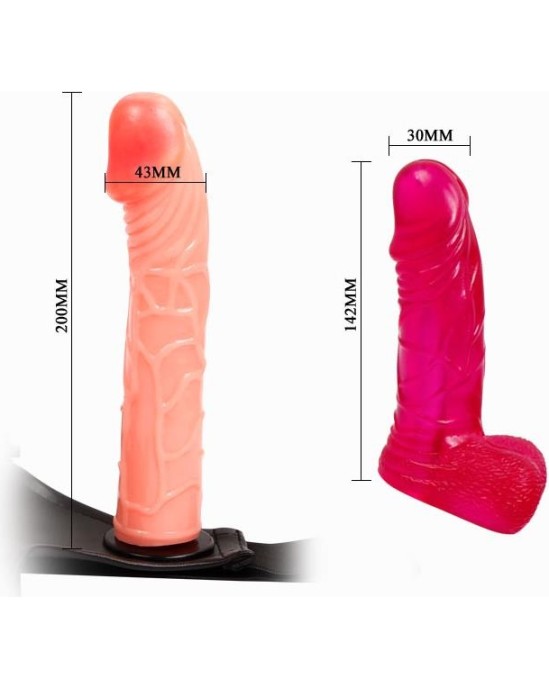 Baile Strap-On with Dildo 20 cm