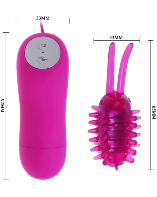 Baile Vibrating Bullet Cute Secret Pink