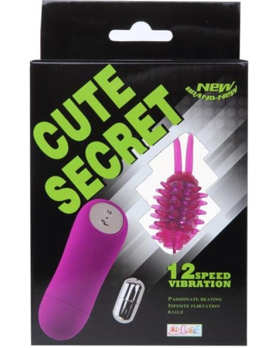Baile Vibrating Bullet Cute Secret Pink