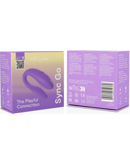 We-Vibe SYNC GO DUAL STIMULATOR VIOLET