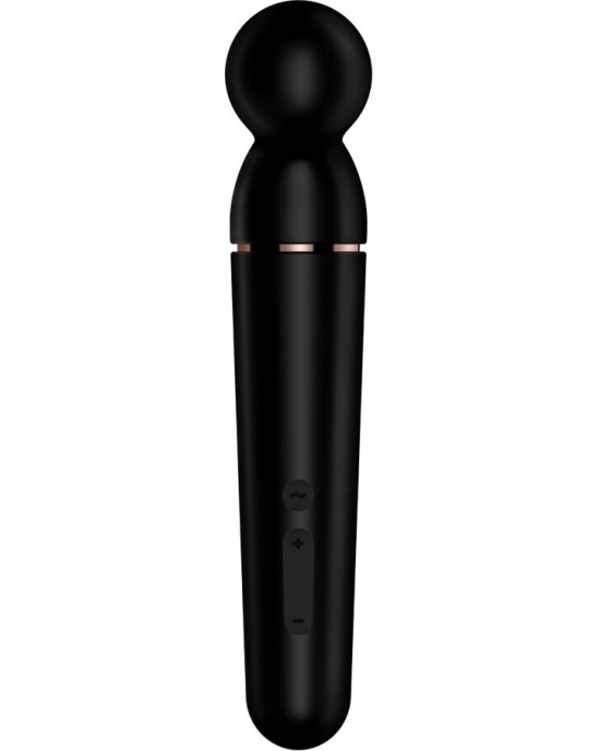 Satisfyer Wand APMIERINĀTĀJS - PLANET WAND-ER VIBRATORS MASAGER BLACK