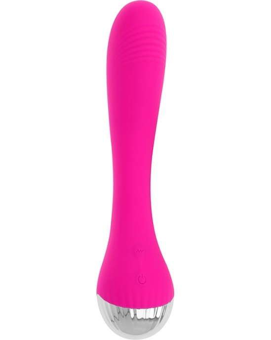 Ohmama Vibrators OHMAMA - Elastīgs VIBRATORS G PUNKTA STIMULĀCIJA 19 CM