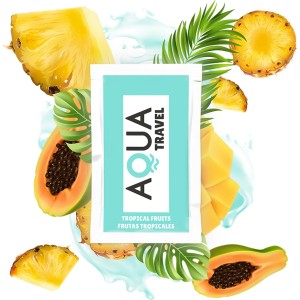 Aqua Travel TROPICAL FRUITS FLAVOUR WATERBASED LUBRICANT 6 ML