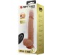 Baile Dildos PRETTY LOVE - JONATHAN SILICONE DILDO 3 VIBRATIONS + 3 IEVADĪŠANAS MĒRĪJUMI TĀLVADĪBAS PULTS 21 CM