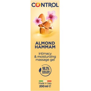 Control Lubes CONTROL ALMOND HAMMAM MASSAGE GEL 3 IN 1 200 ML