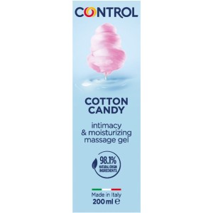 Control Lubes KONTROLES COTTON CANDY MASAGE GEL 3 IN 1 200 ML