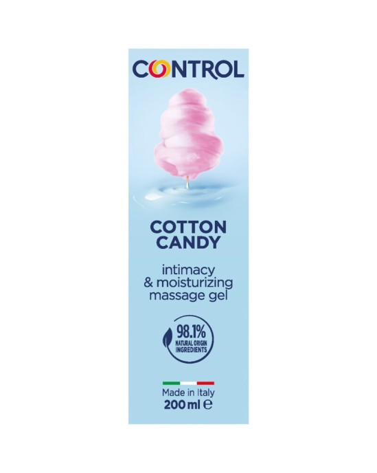 Control Lubes CONTROL COTTON CANDY MASSAGE GEL 3 IN 1 200 ML