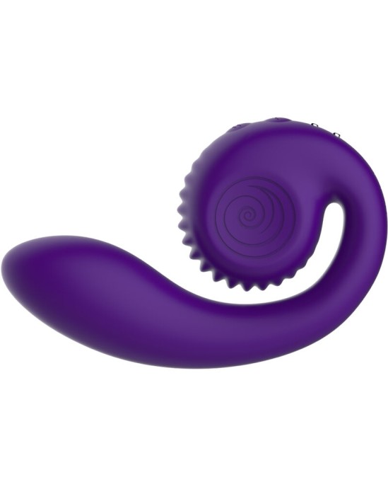 Snail Vibe GIZI DUAL STIMULATOR PURPLE