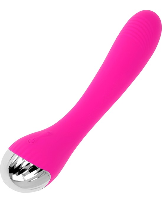 Ohmama Vibrators OHMAMA - Elastīgs VIBRATORS G PUNKTA STIMULĀCIJA 19 CM