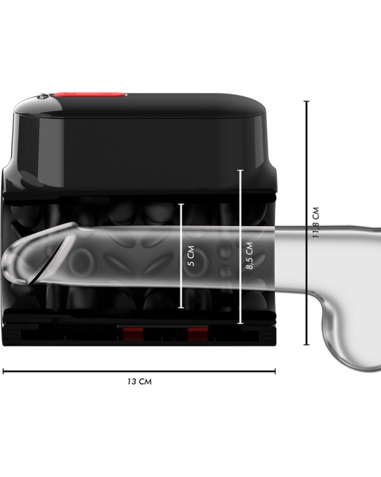 Jamyjob VORTEX THRUSTING AND 360º ROTATE TECH TURBO MODE MASTURBATOR