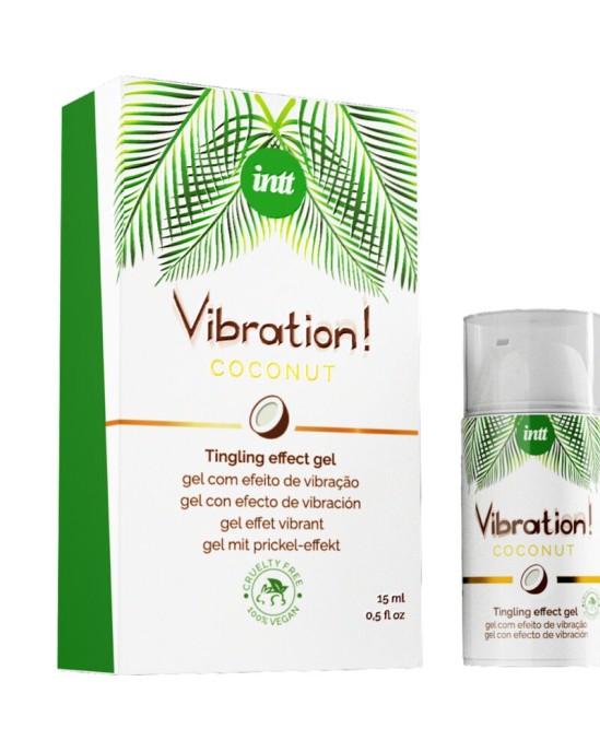 Intt Vegan Line INTT - VIBRATION GEL POWERFUL STIMULANT VEGAN LIQUID VIBRATOR