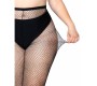 Leg Avenue Hosiery LEG AVENUE FISHNET PANTYHOSE PLUS SIZE