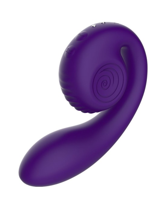 Snail Vibe GIZI DUAL STIMULATOR PURPLE